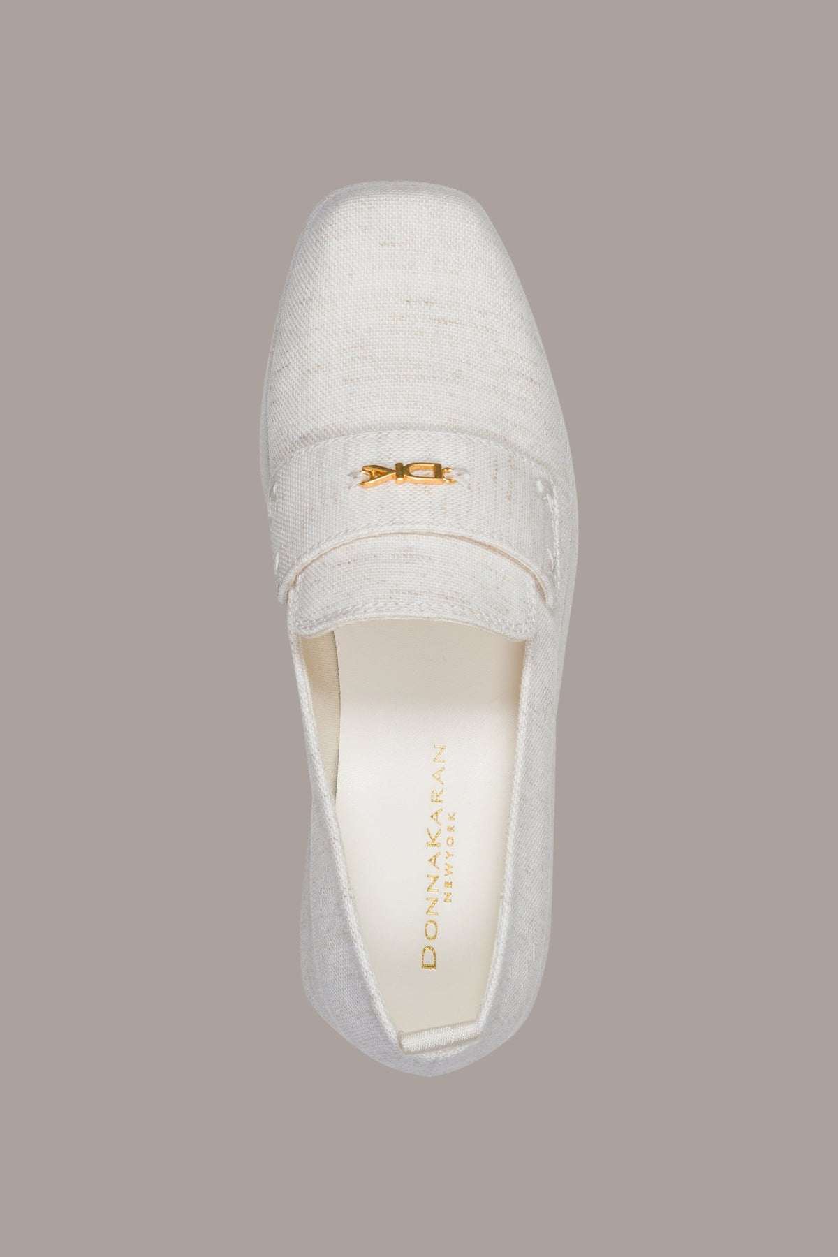 SABLE CANVAS WEDGE LOAFER