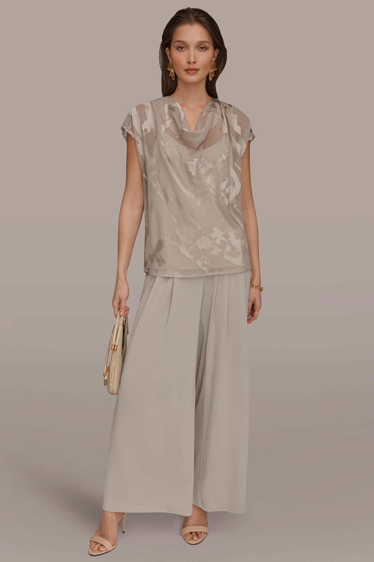 SATIN ABSTRACT BURNOUT TOP
