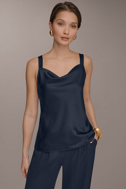 COWL-NECK CAMI