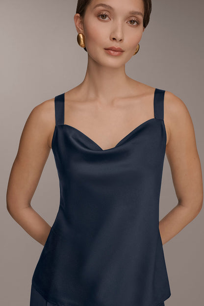 COWL-NECK CAMI