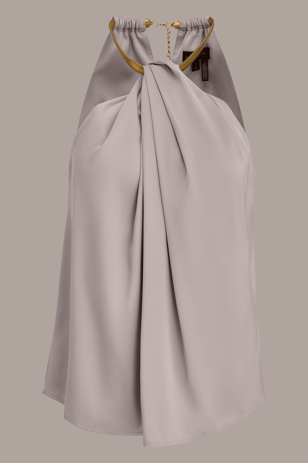 TWIST HALTERNECK BLOUSE