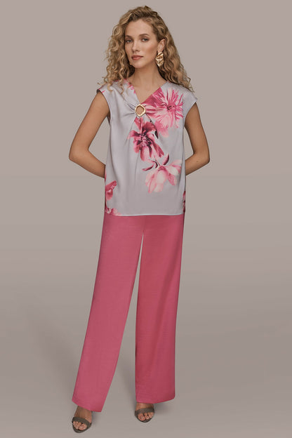 CIRCLE KEYHOLE BLOUSE