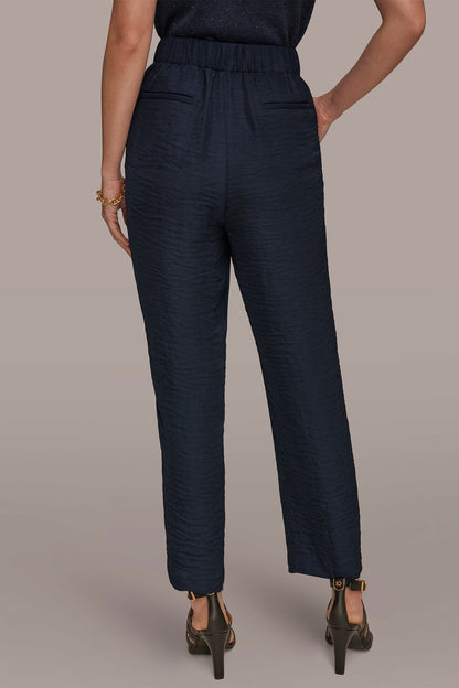 PLEATED STRAIGHT PANT