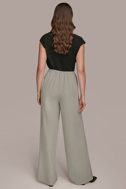 EXTRA HIGH-RISE PLEATED WIDE-LEG PANT