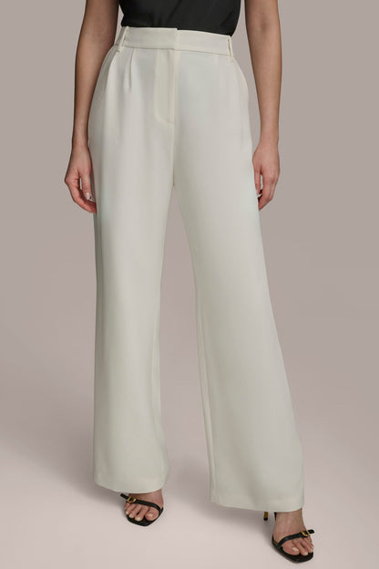 WIDE PANT WITH PLEATS