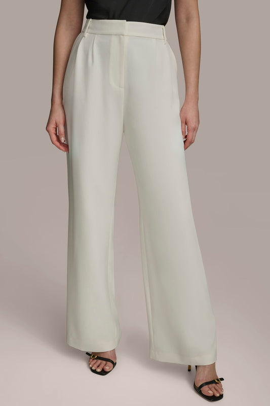 WIDE PANT WITH PLEATS