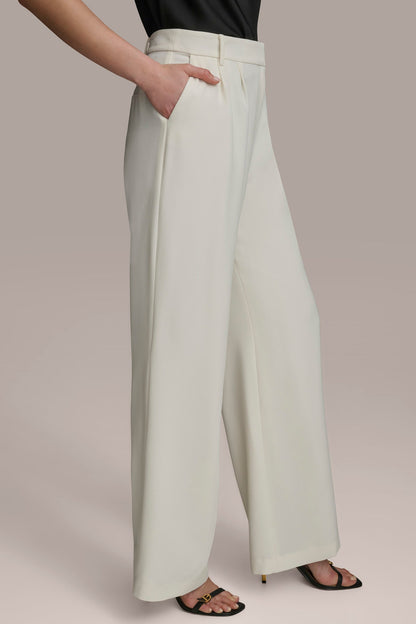 WIDE PANT WITH PLEATS