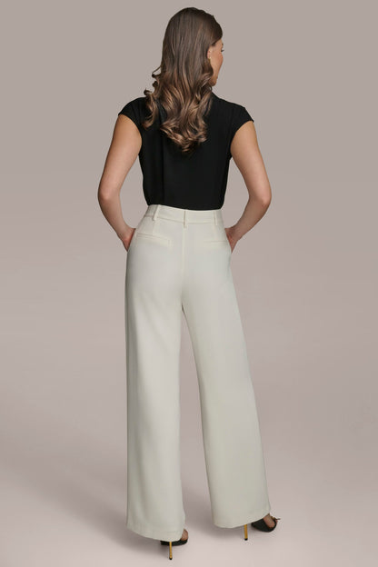WIDE PANT WITH PLEATS