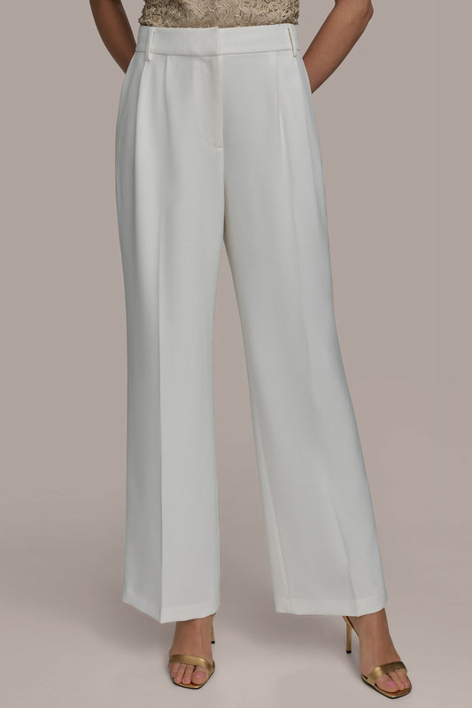 WIDE PANT WITH PLEATS