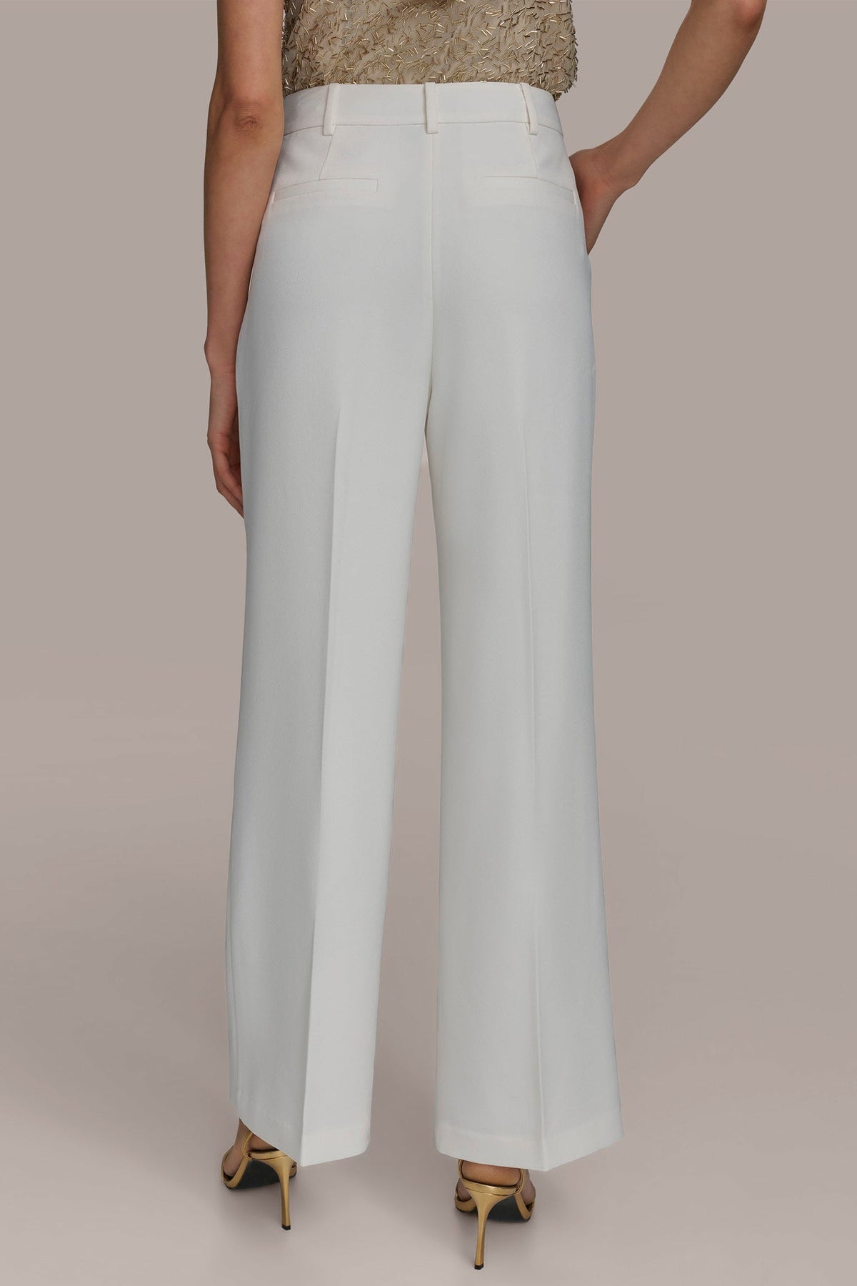 WIDE PANT WITH PLEATS