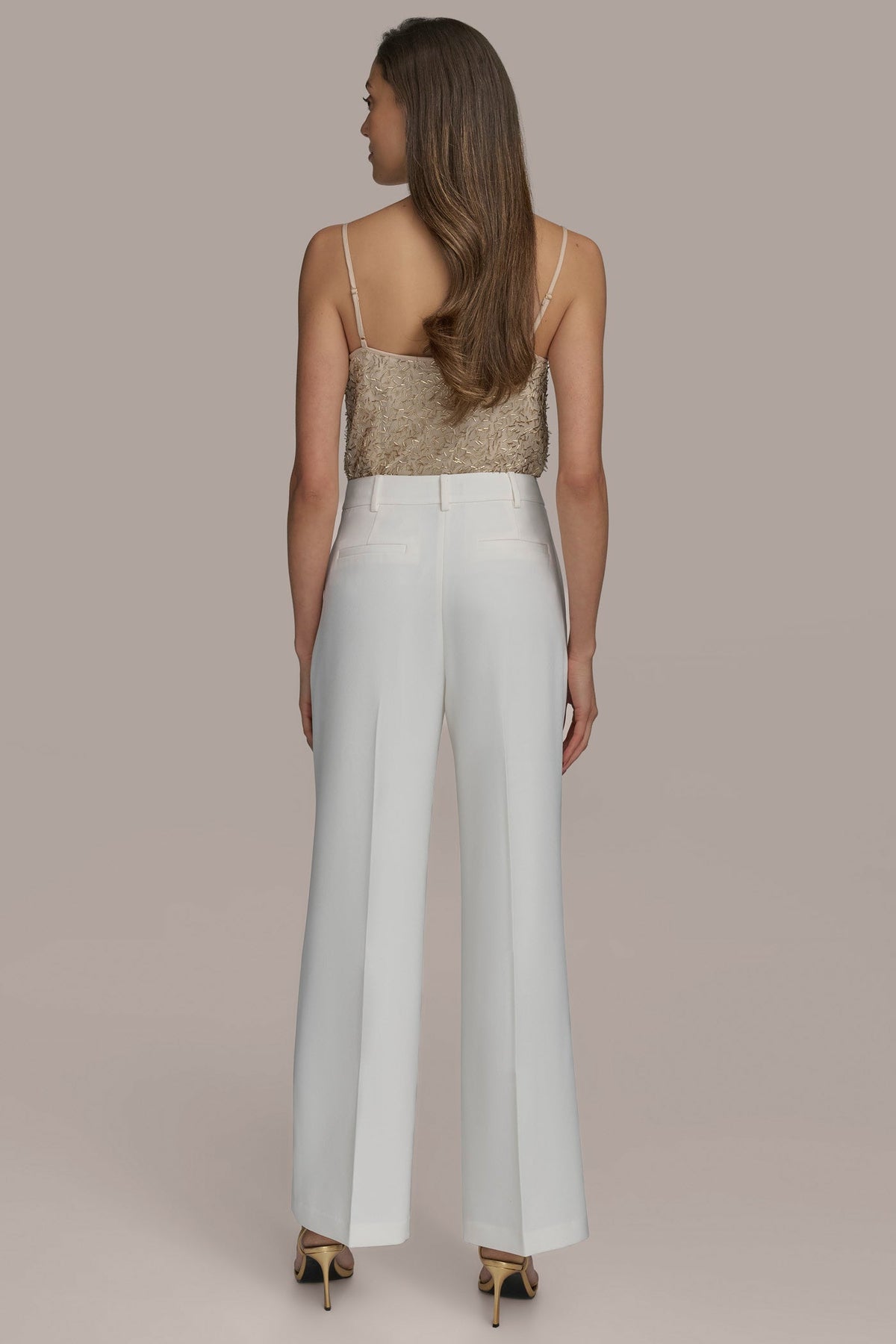 WIDE PANT WITH PLEATS