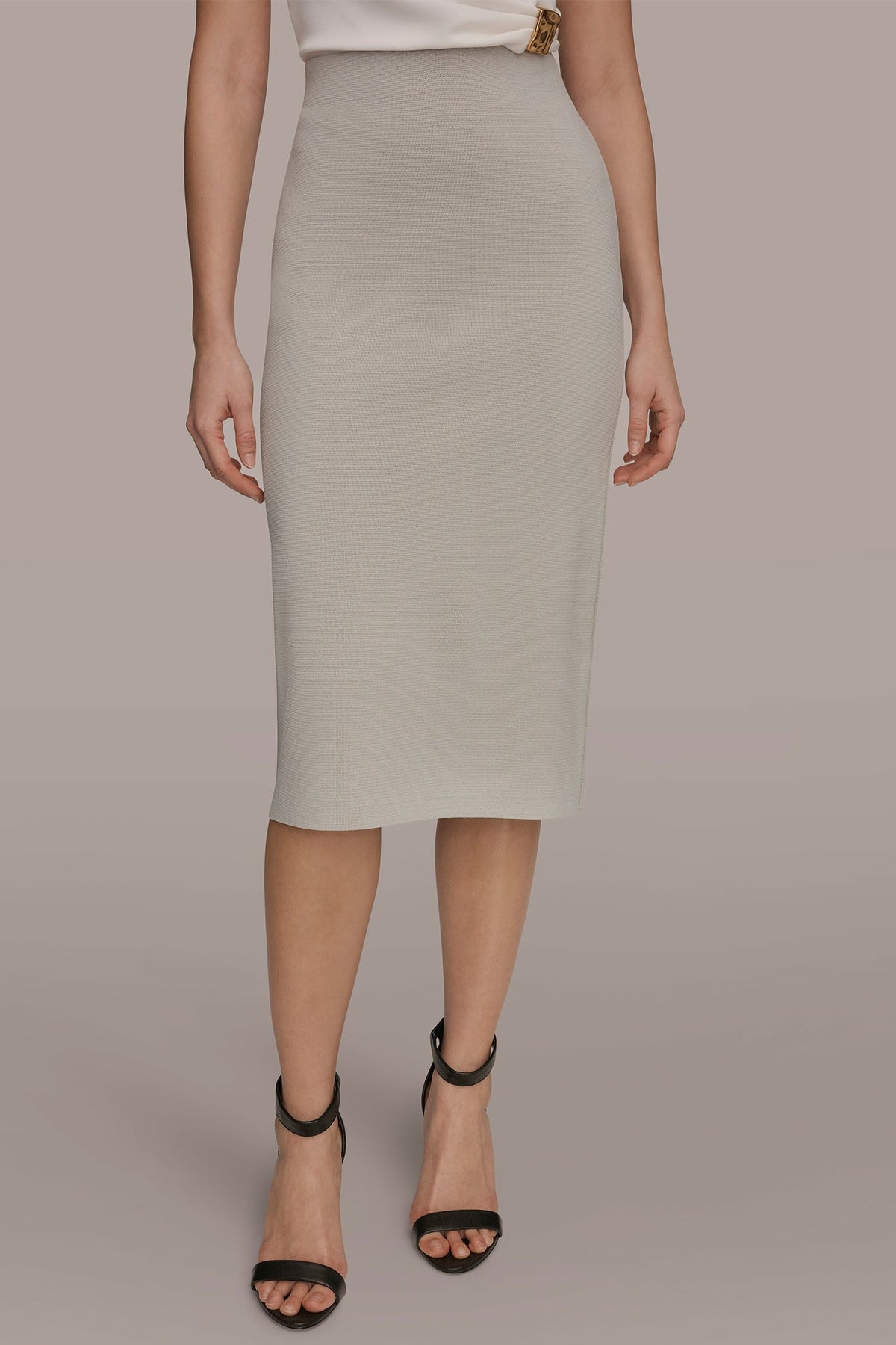 SWEATER SUIT PENCIL SKIRT