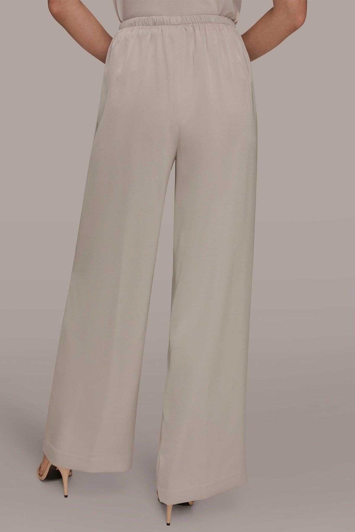 WIDE LEG PULL ON PANT