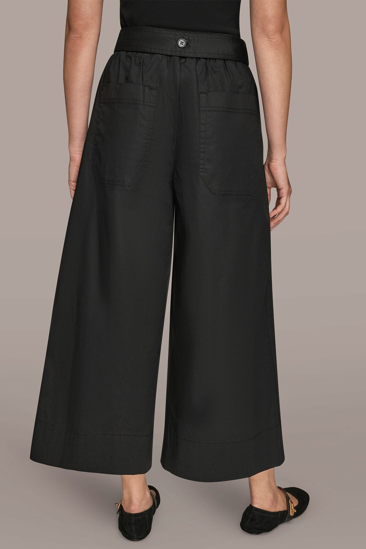CROPPED MID-RISE PANT