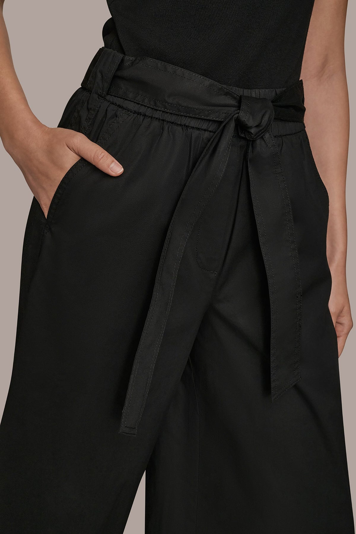 CROPPED MID-RISE PANT
