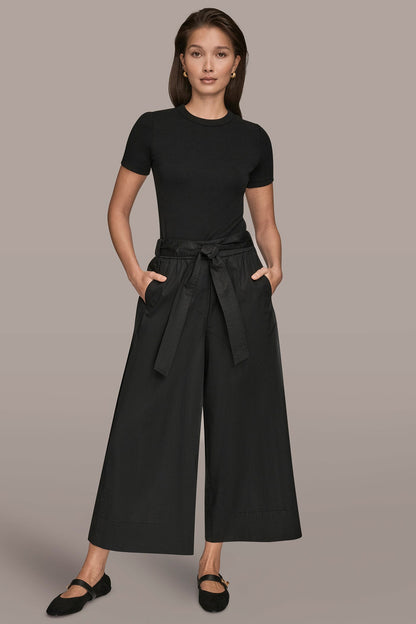 CROPPED MID-RISE PANT