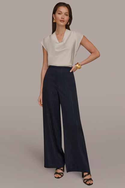 WIDE LEG PULL ON PANT