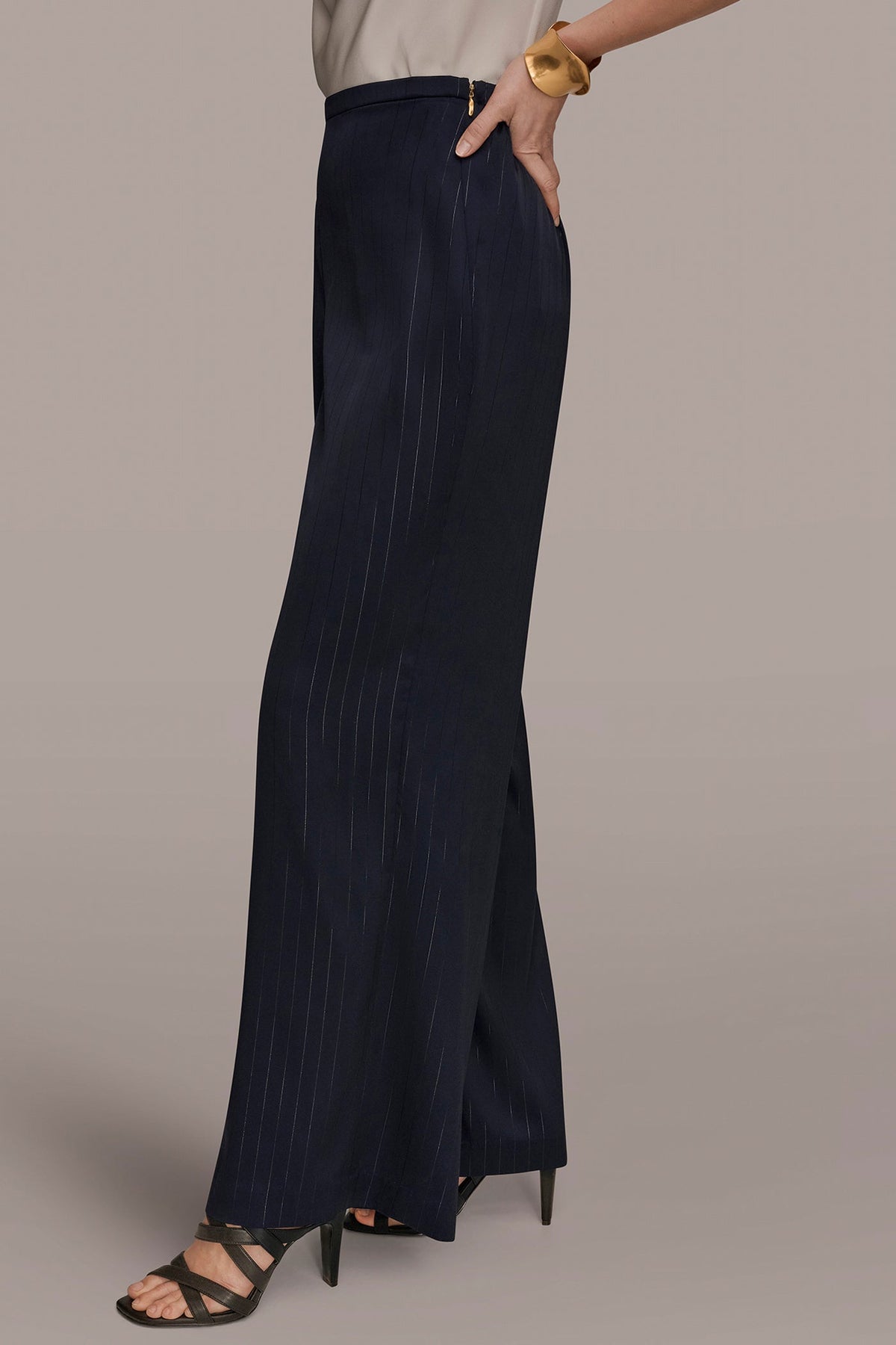 WIDE LEG PULL ON PANT