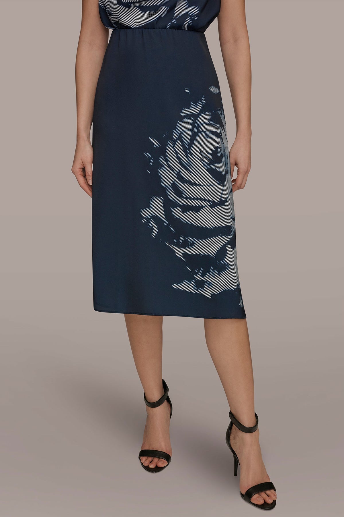 FLORAL SUIT PENCIL SKIRT