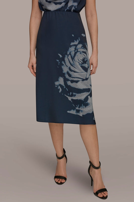 FLORAL SUIT PENCIL SKIRT