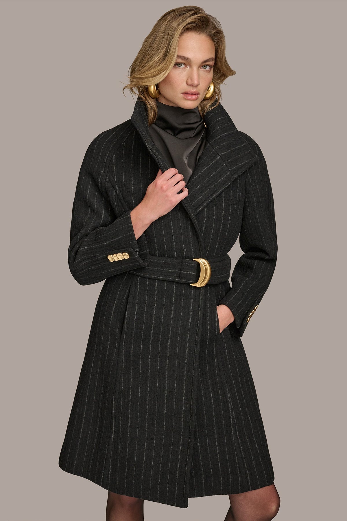 WOOL TRENCH COAT