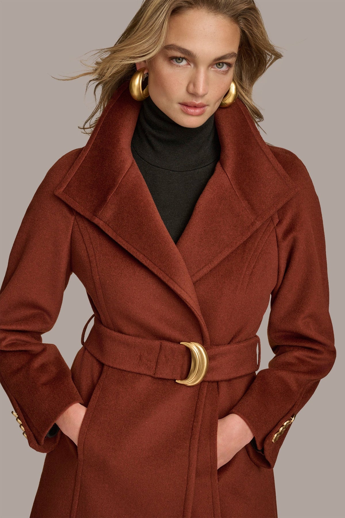 WOOL TRENCH COAT