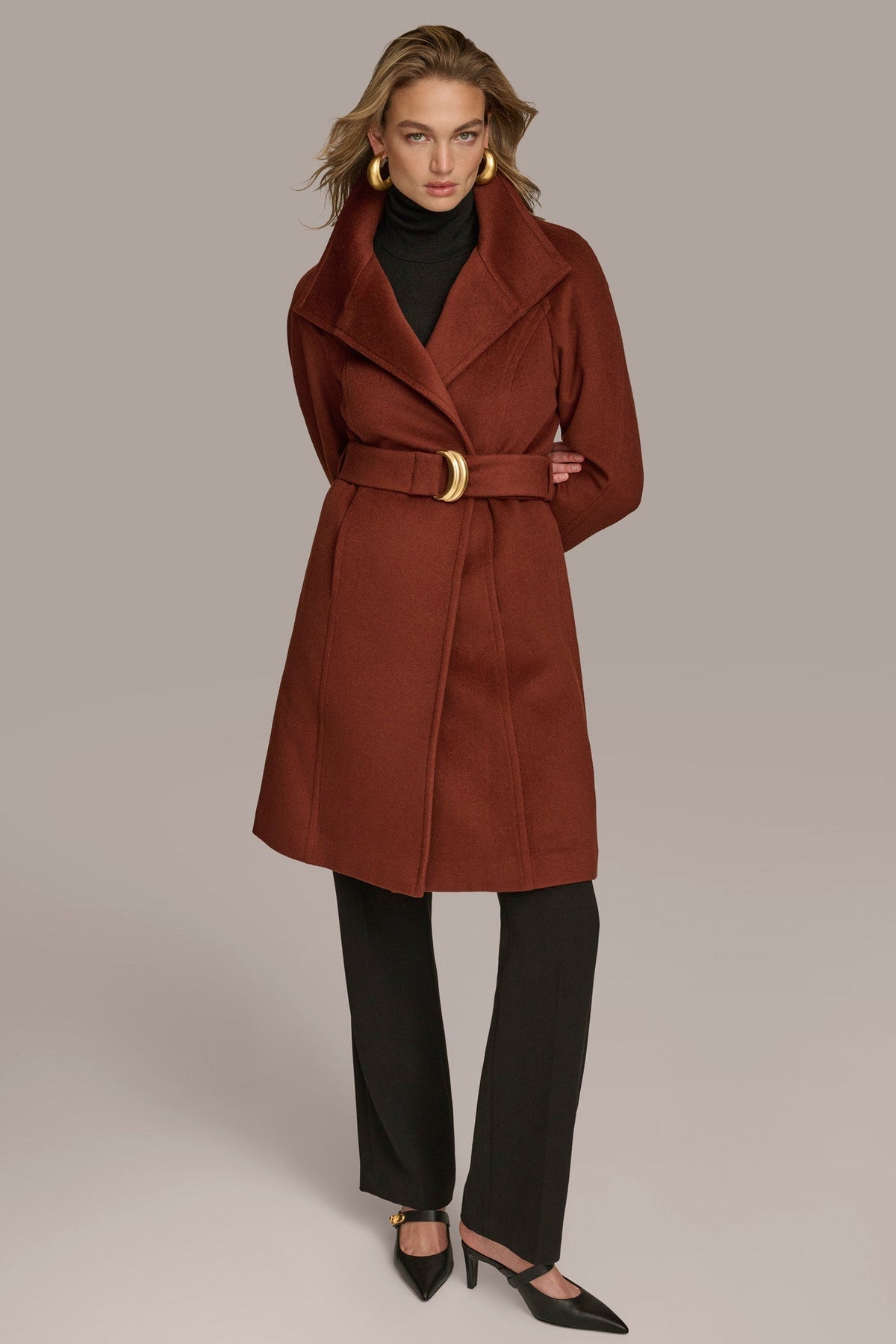 WOOL TRENCH COAT