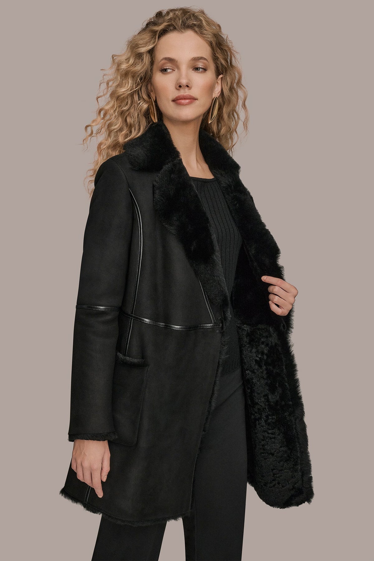 SHEARLING COAT