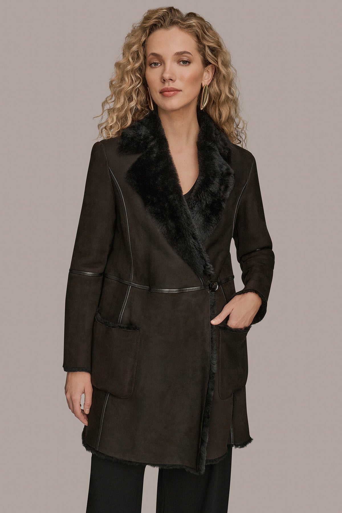 SHEARLING COAT