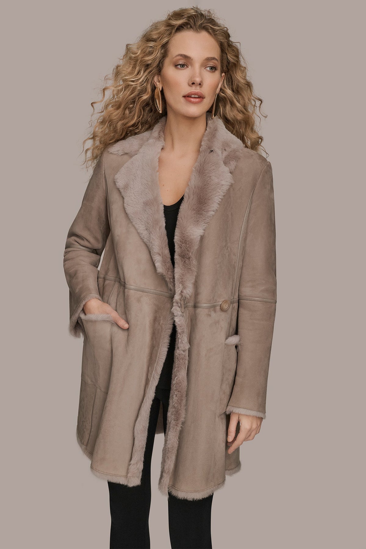 SHEARLING COAT