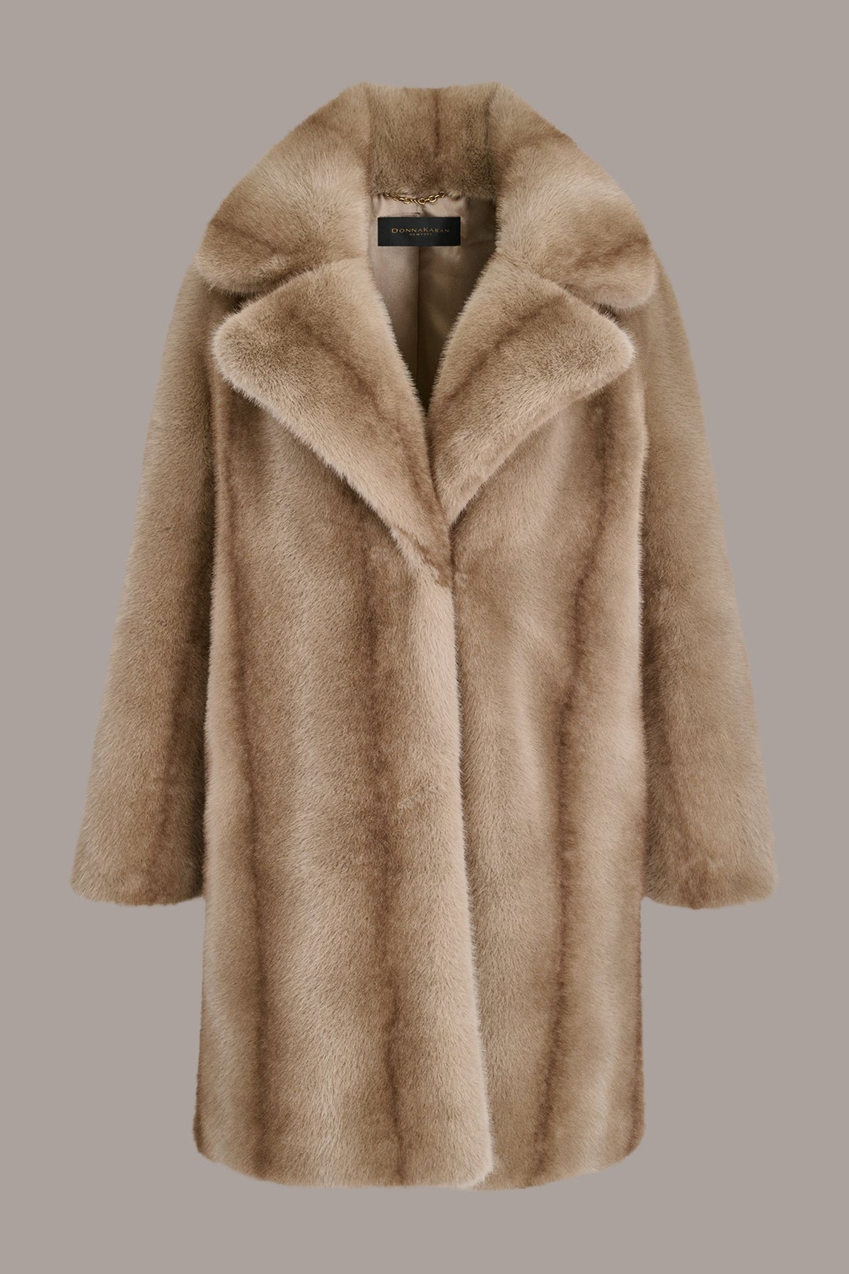 LUXE FAUX FUR COAT