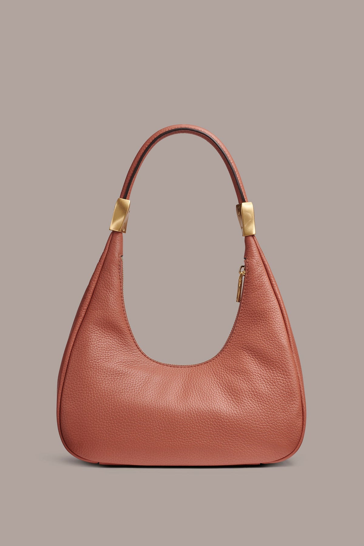 QUOGUE LEATHER SHOULDER BAG