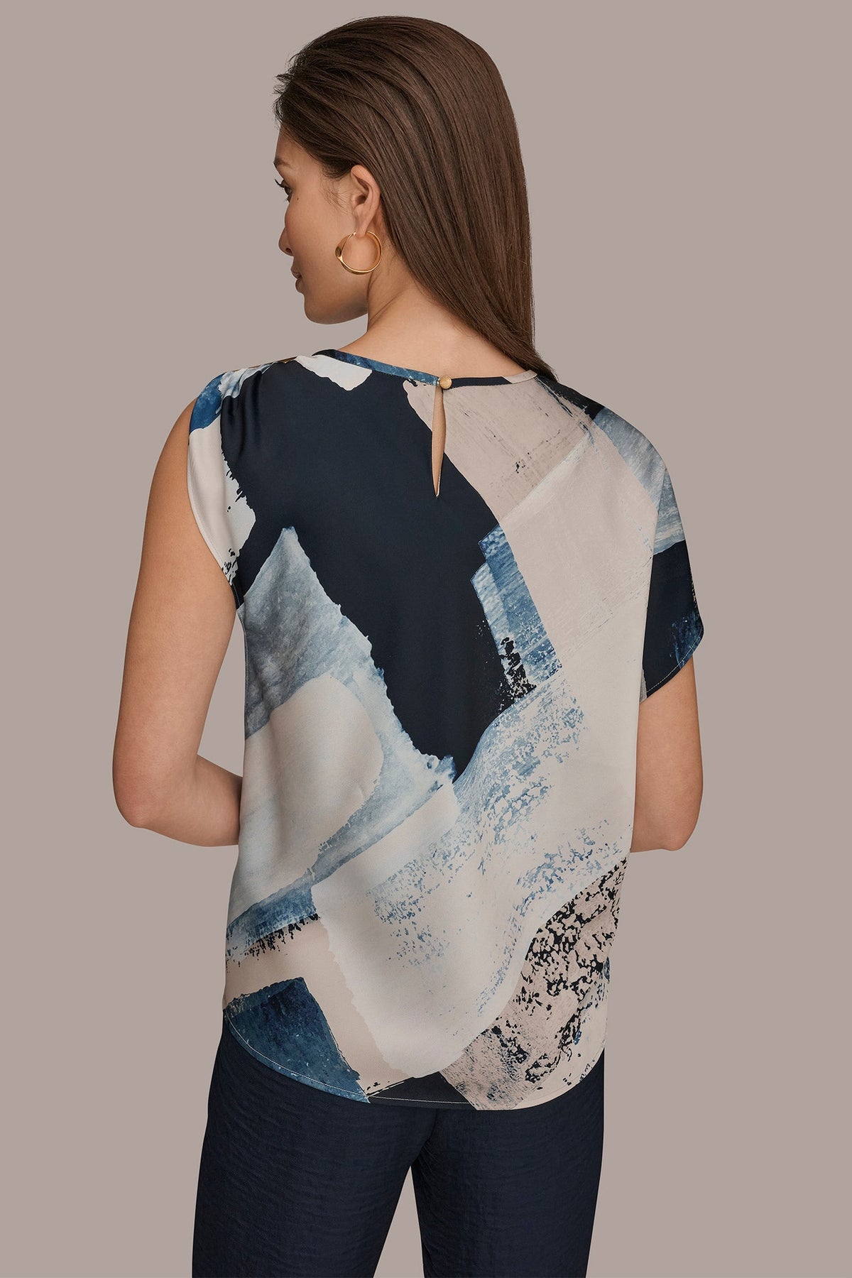 ASYMMETRICAL SHOULDER BLOUSE
