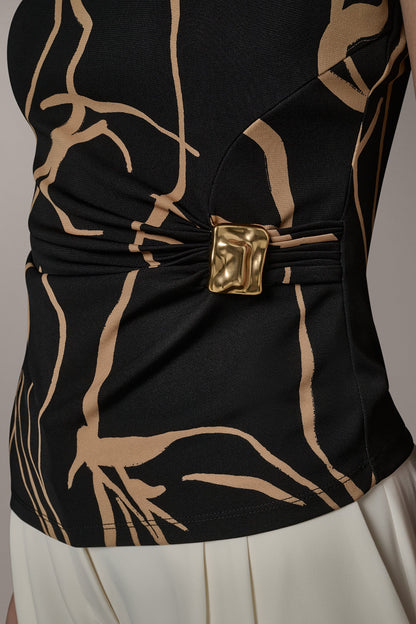 ASYMMETRIC KNIT TOP