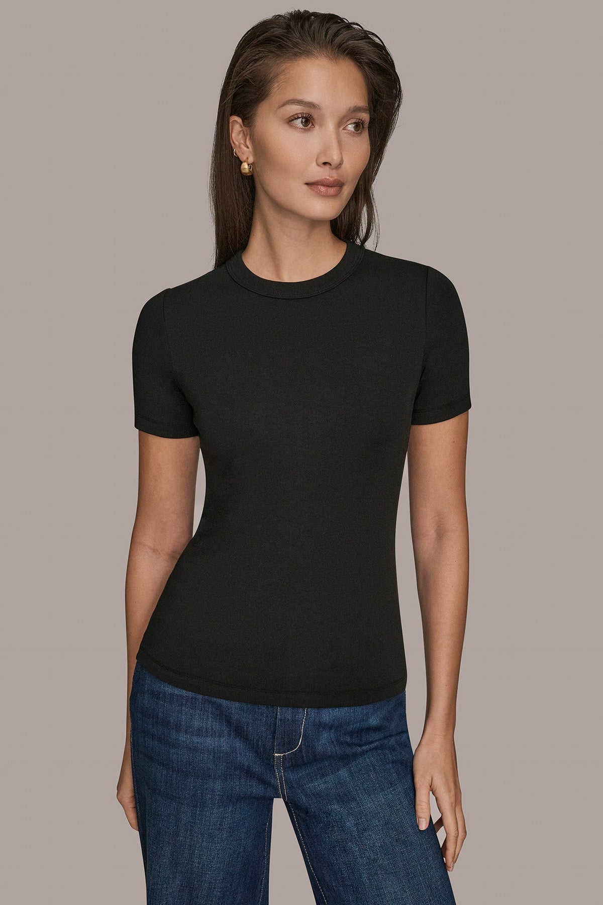 SHORT SLEEVE CREW NECK TEE