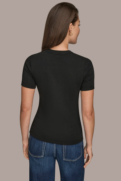 SHORT SLEEVE CREW NECK TEE