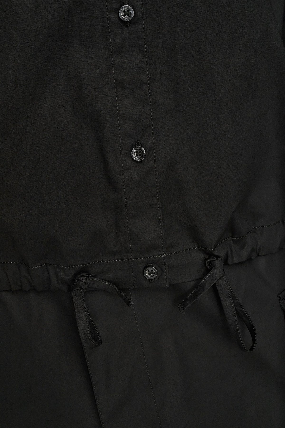 HOODED BUTTON-DOWN SHIRT