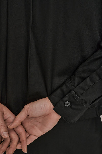 HOODED BUTTON-DOWN SHIRT