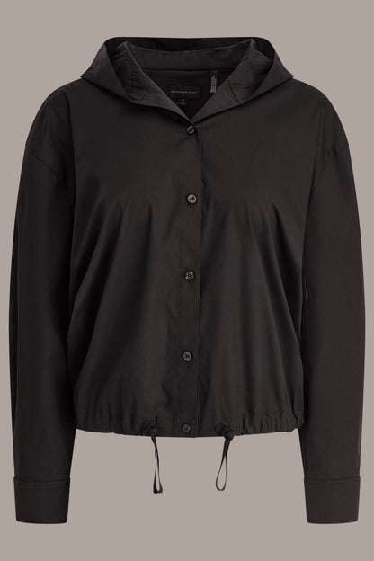 HOODED BUTTON-DOWN SHIRT