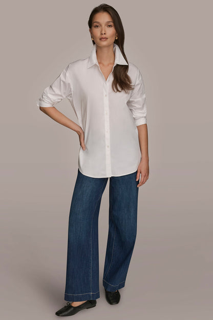 COTTON-POPLIN SHIRT