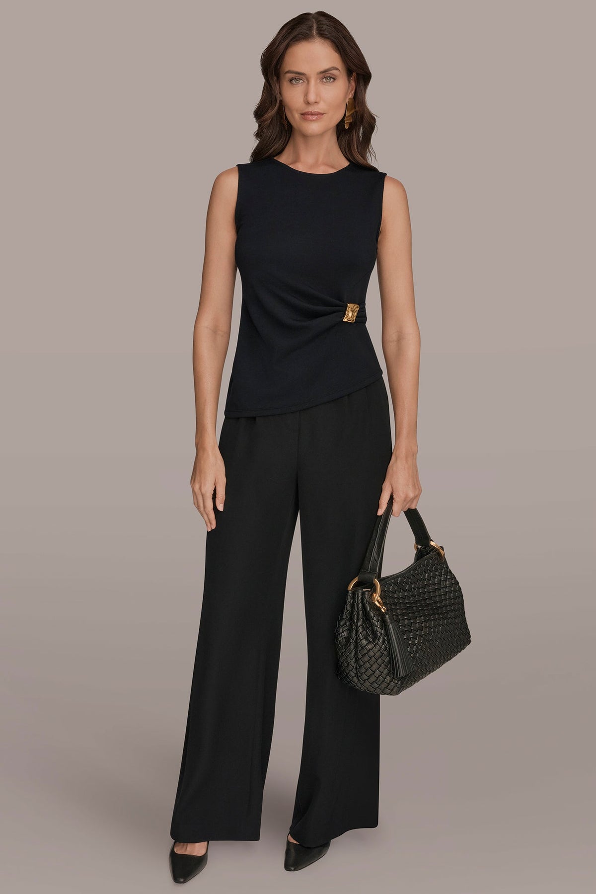 ASYMMETRIC HEM BLOUSE