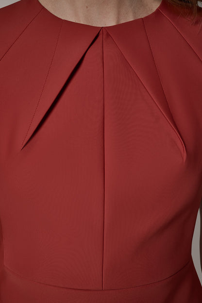 SHORT SLEEVE PEPLUM TOP