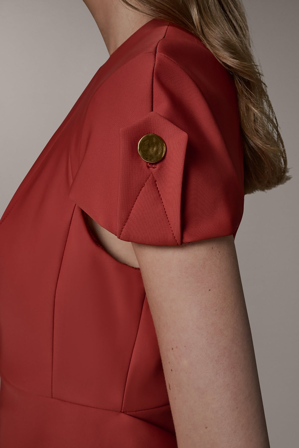 SHORT SLEEVE PEPLUM TOP