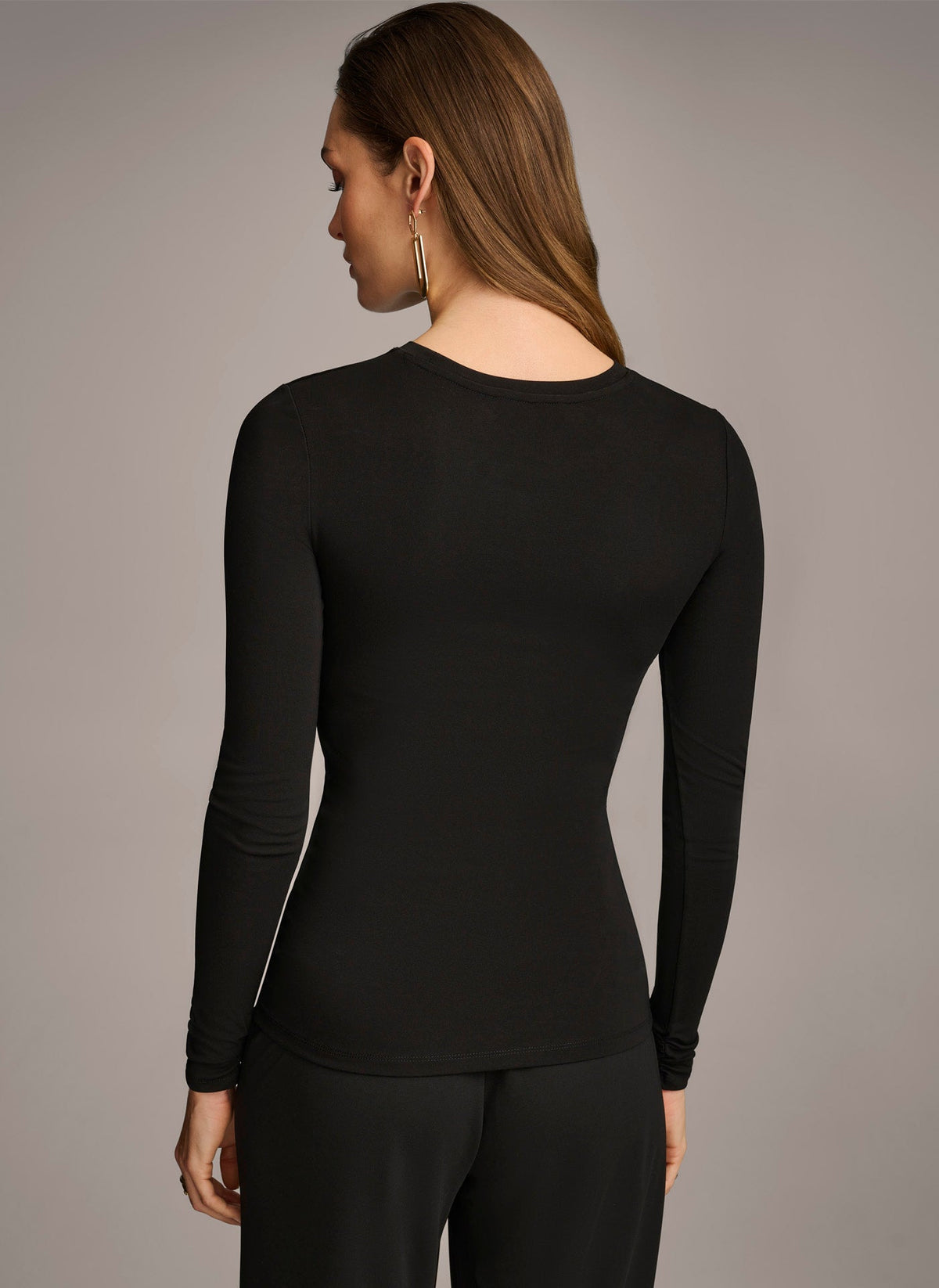 RUCHED DETAIL TOP