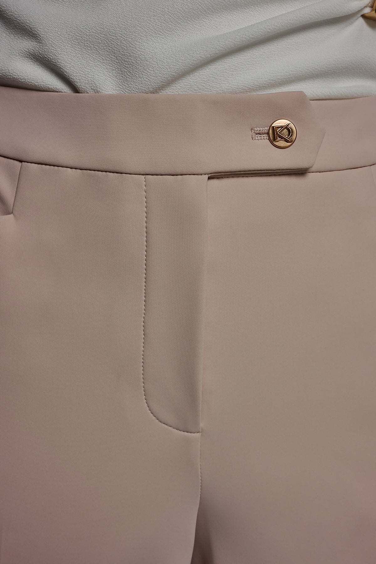 MID-RISE BOOTCUT SUIT PANT