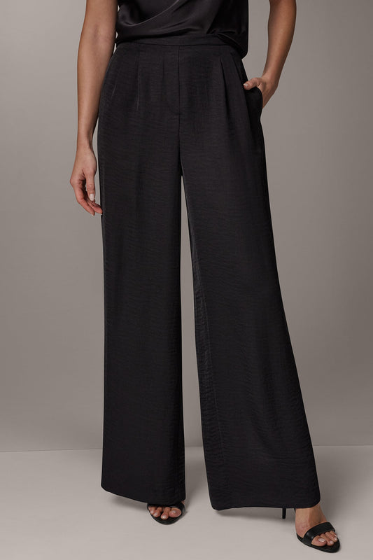 EXTRA HIGH-RISE PLEATED RELAXED PULL-ON PANT