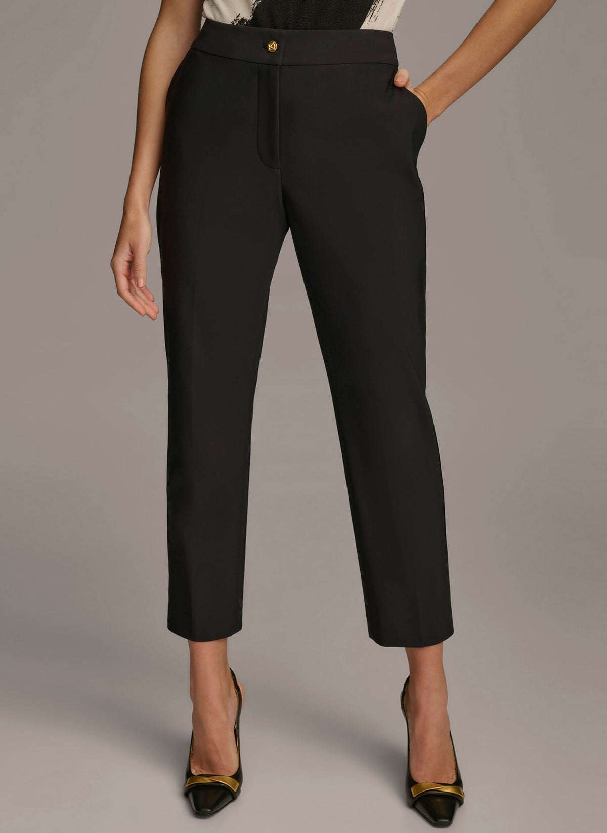 SLIM LEG ANKLE LENGTH PANT