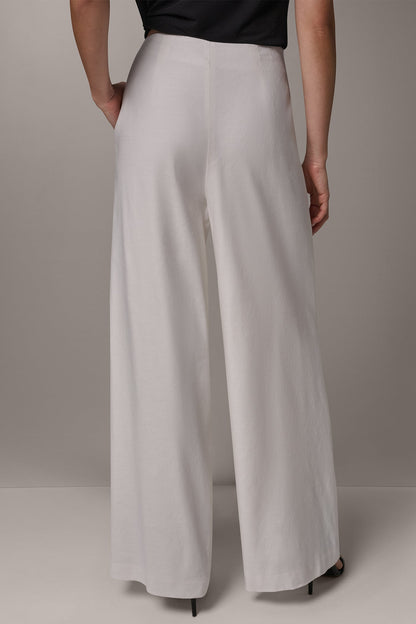 EXTRA HIGH-RISE PLEATED WIDE-LEG PANT