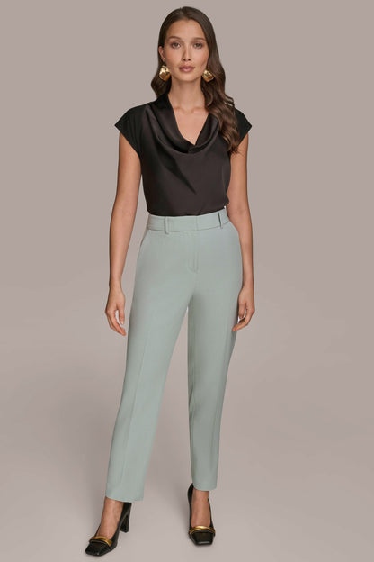 HIGH-RISE STRAIGHT-LEG PANT