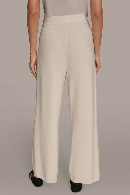 HIGH-RISE WIDE-LEG SWEATER ANKLE PANT